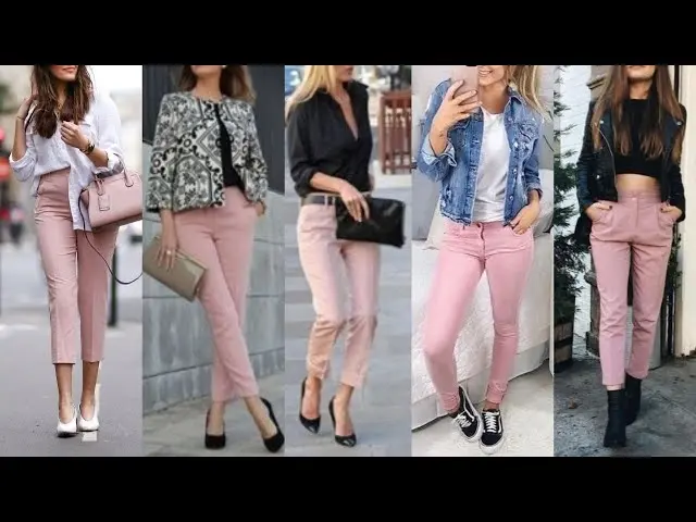 Outfit Pantalón Rosa Palo y Botinetas Blancas: Guía Definitiva de Estilo - Qué color puedes usar con un pantalón rosa claro outfit pantalon rosa palo y botinetas blancas - Qué color puedes usar con un pantalón rosa claro