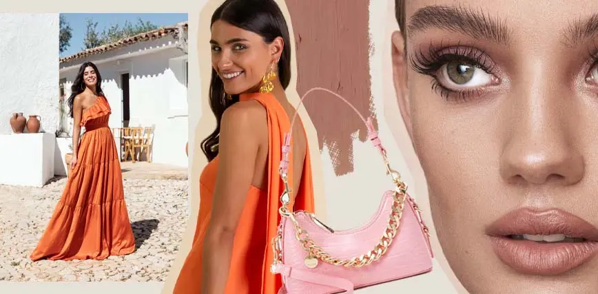 Cómo combinar sandalias con un vestido naranja: Guía definitiva - Qué colores combinan con un vestido naranja como combinar sandalia con vestido naranja - Qué colores combinan con un vestido naranja