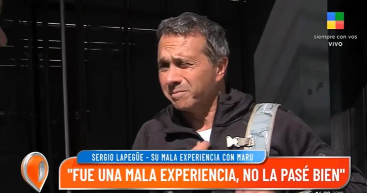 El caso Maru Botana: Accidentes, controversias y peleas mediáticas - Qué dijo Sergio Lapegüe sobre Maru Botana agresión a maru bota - Qué dijo Sergio Lapegüe sobre Maru Botana