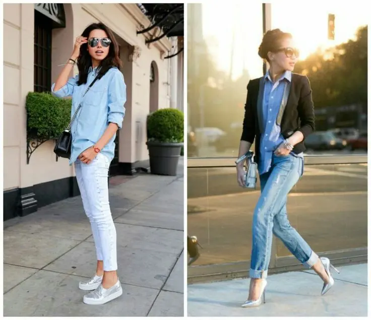 Vestimenta que combine con zapatos plateados: Guía completa de estilo - Qué medias usar con zapatos plateados vestimenta que combine con zapato plateado - Qué medias usar con zapatos plateados